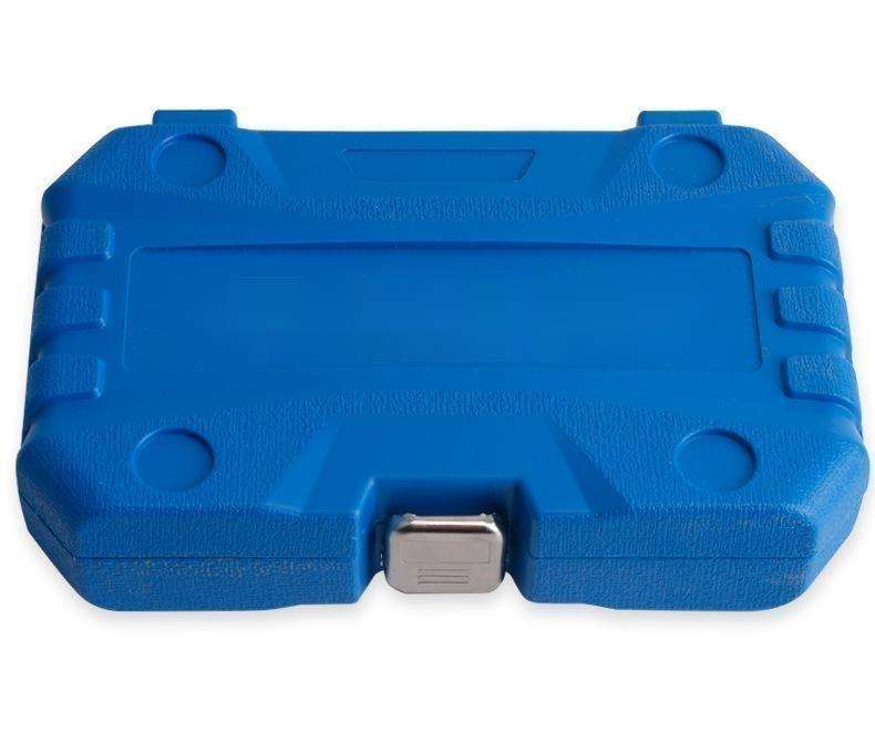 17-Piece Multifunctional Two-Way Ratchet Wrench Socket Set | For Automotive & HVAC Service | Heavy-Duty Tool Kit with Hard Case