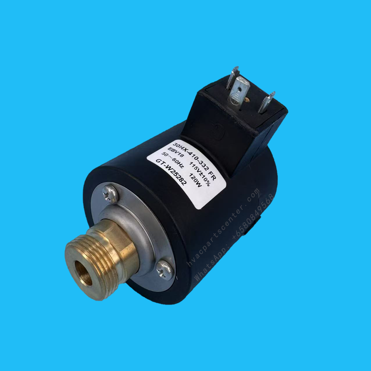 Carrier 30HX410332FR Oil Pump | 115V 120W Screw Compressor Oil Pump