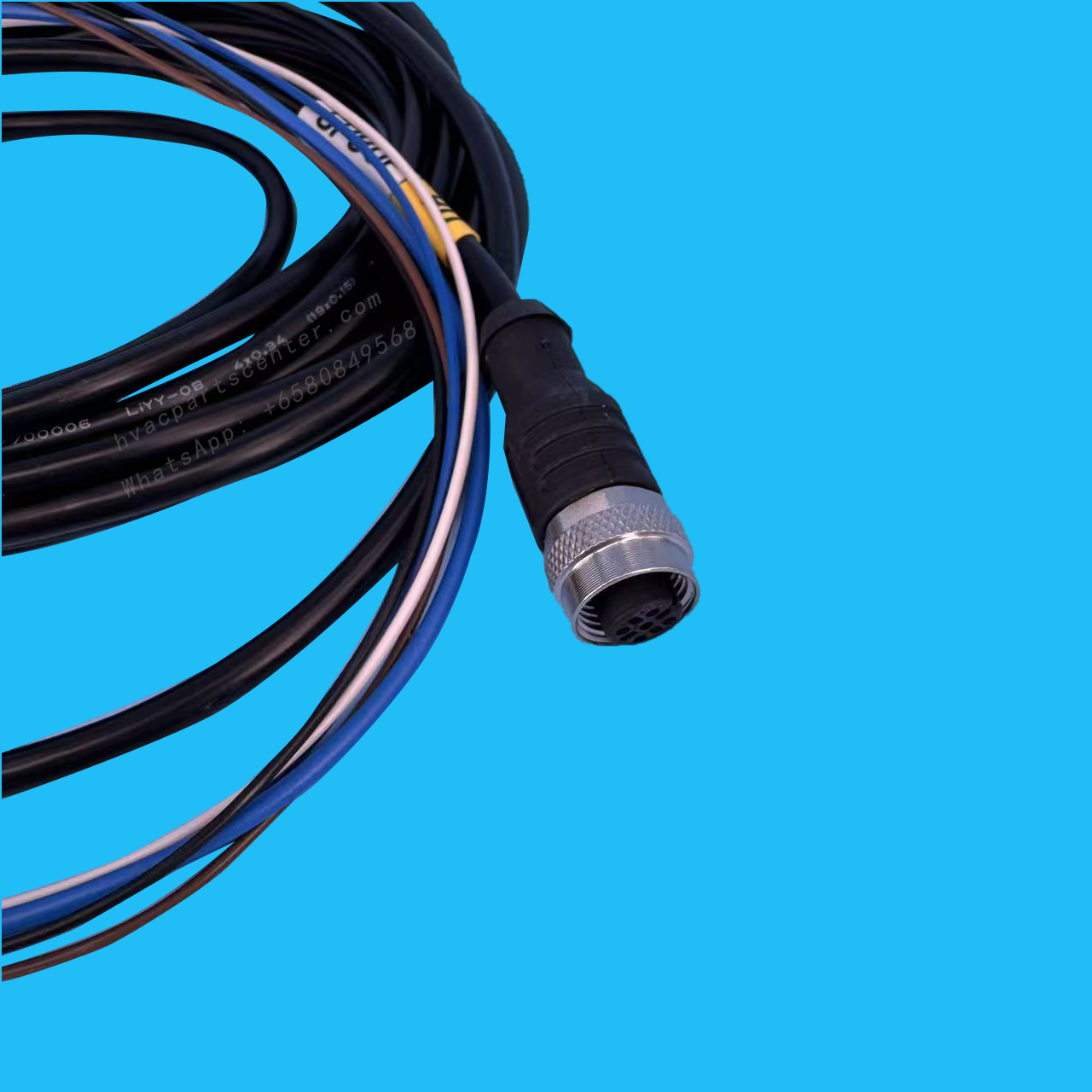 4-Core Electronic Flow Switch Connection Cable | For HVAC & Refrigeration Systems