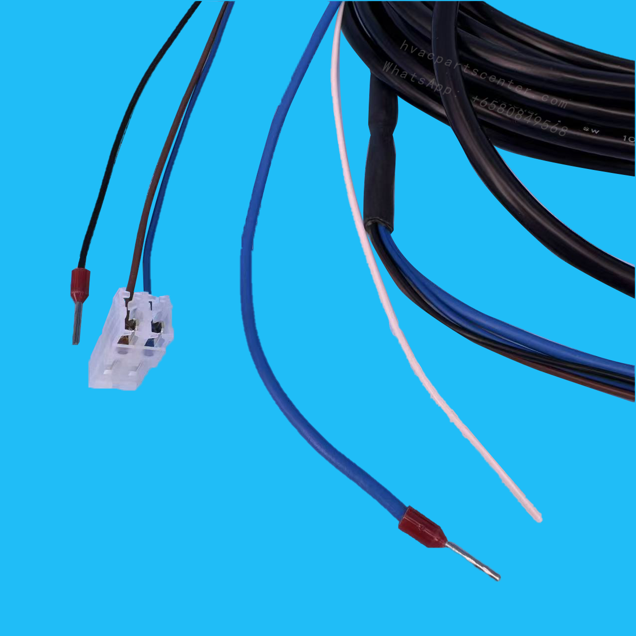 4-Core Electronic Flow Switch Connection Cable | For HVAC & Refrigeration Systems