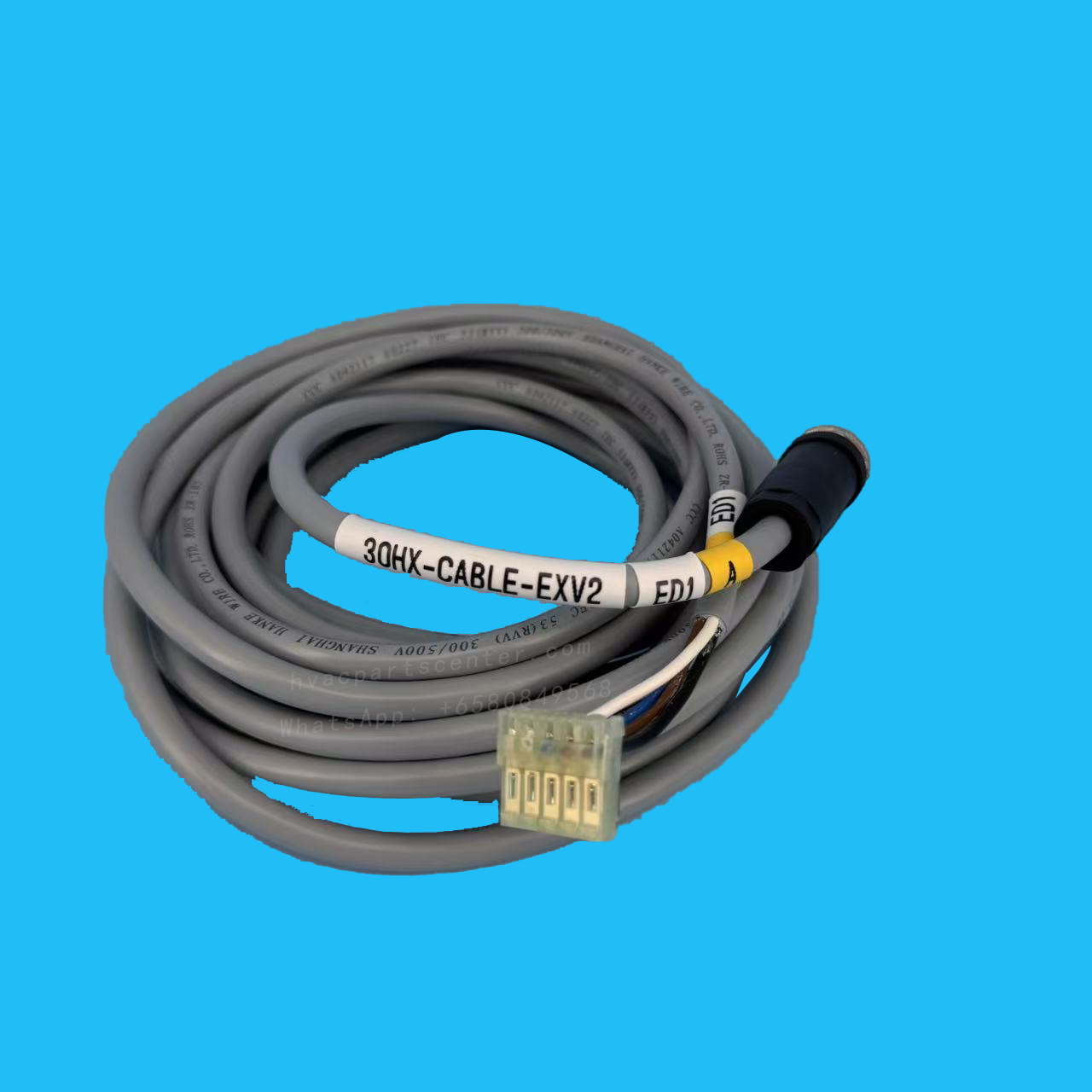 30HX-CABLE-EXV2 4-Core Connection Cable | For Carrier 30HXC / 30HXY Screw Chiller Electronic Expansion Valves