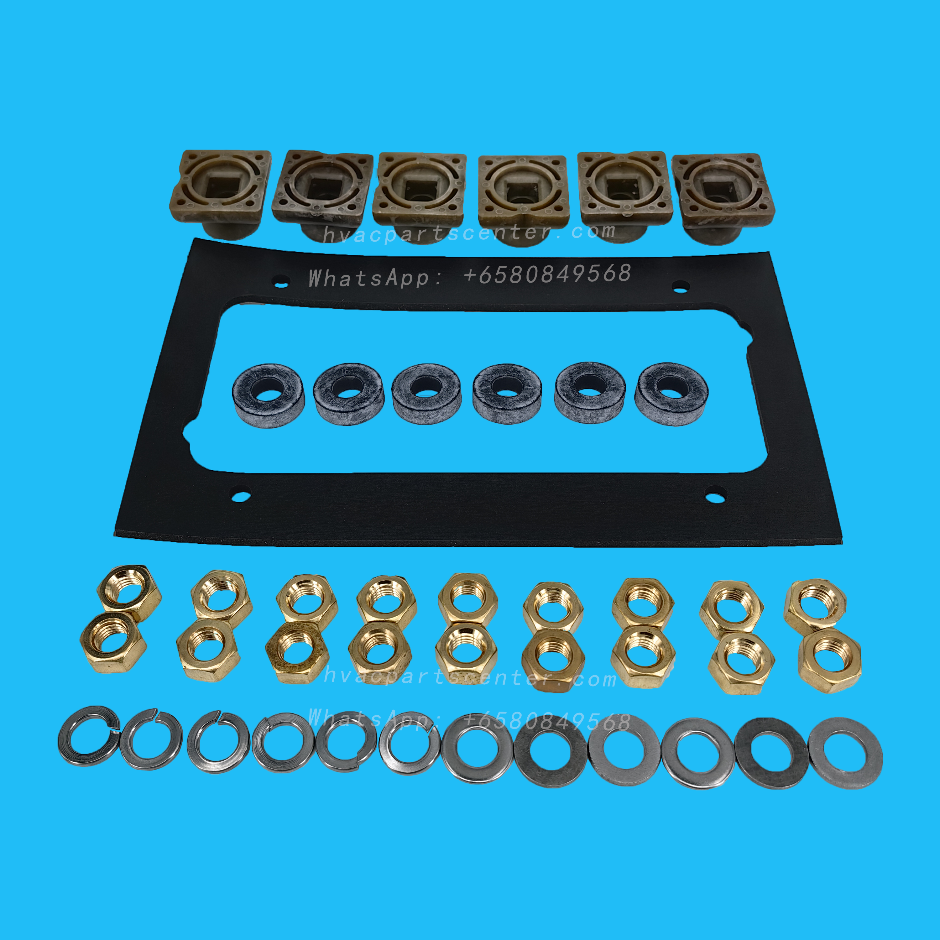 06NA660026 Terminal Seal Kit for Carrier 06N Series Compressors, Genuine OEM HVAC Replacement Parts