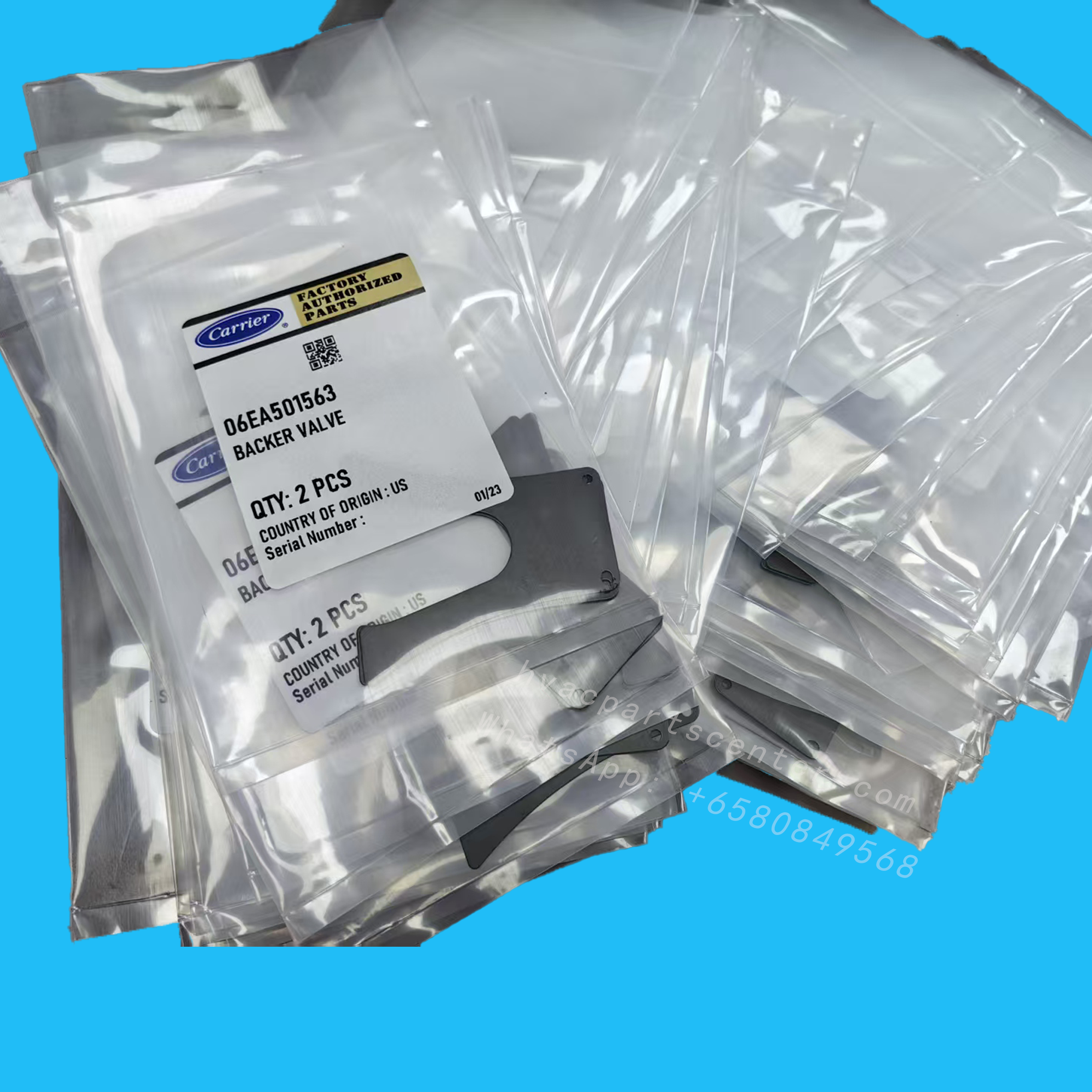 06EA501563 Carrier Backer Valve, Carbon Steel Valve Backer for Carrier 06E/06CC Compressors, OEM HVAC Refrigeration Parts