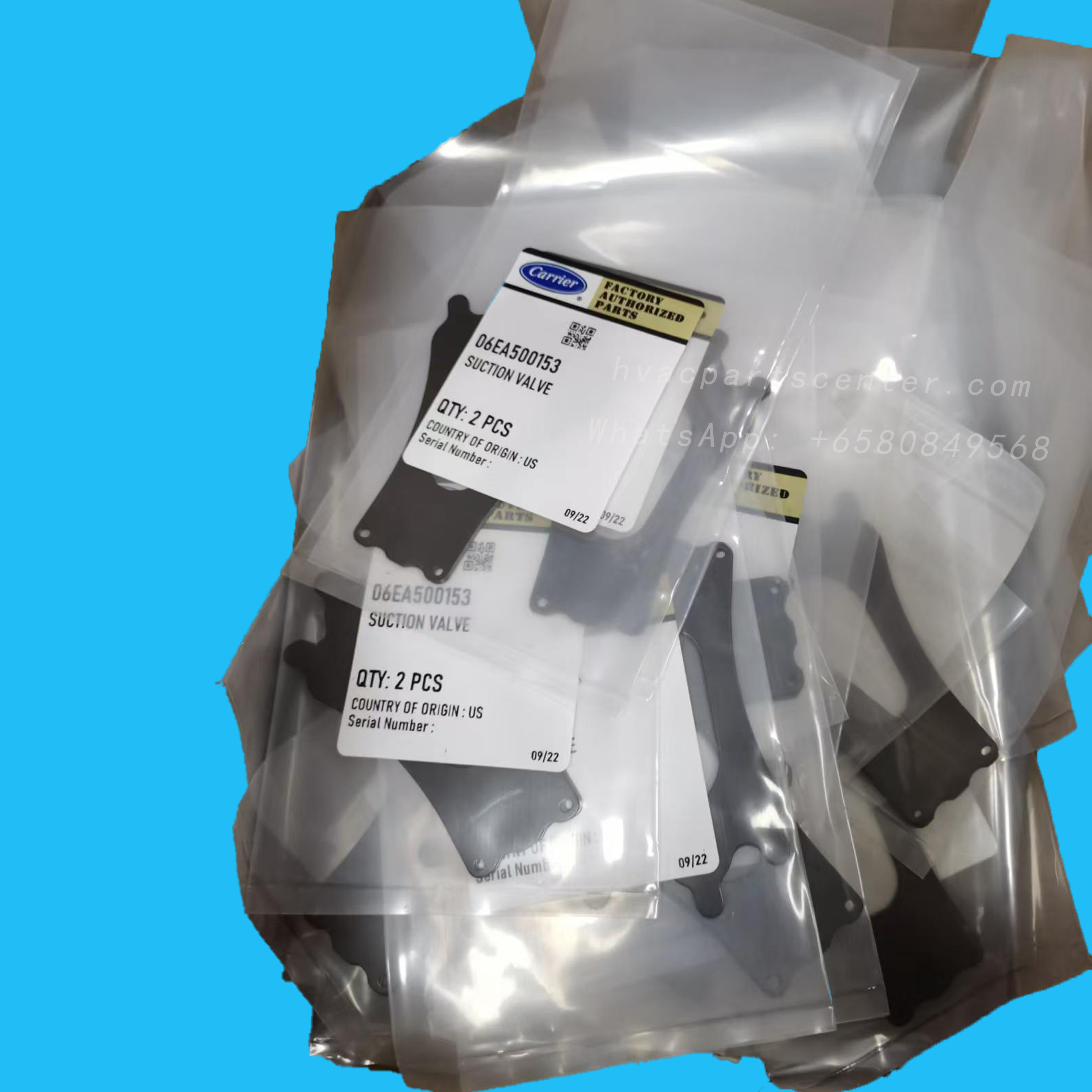 06EA500153 Suction Valve, Compatible with Carrier 06E Series Reciprocating Compressors, HVAC Refrigeration Compressor Parts