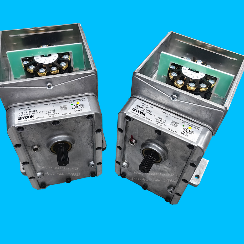 025-17175-002 YORK Guide Vane Actuator Motor, 120V 50/60Hz 50W HVAC Chiller Inlet Guide Vane Actuator