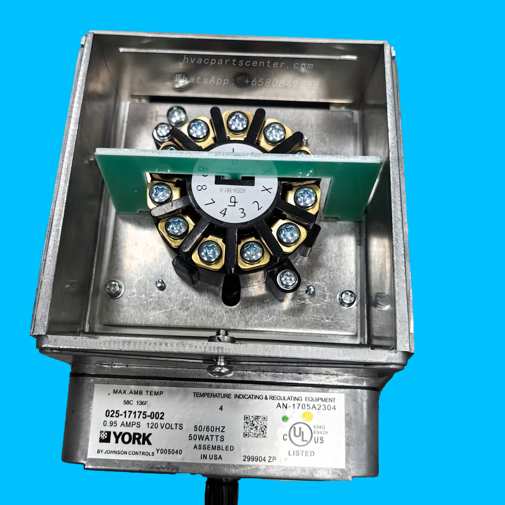 025-17175-002 YORK Guide Vane Actuator Motor, 120V 50/60Hz 50W HVAC Chiller Inlet Guide Vane Actuator