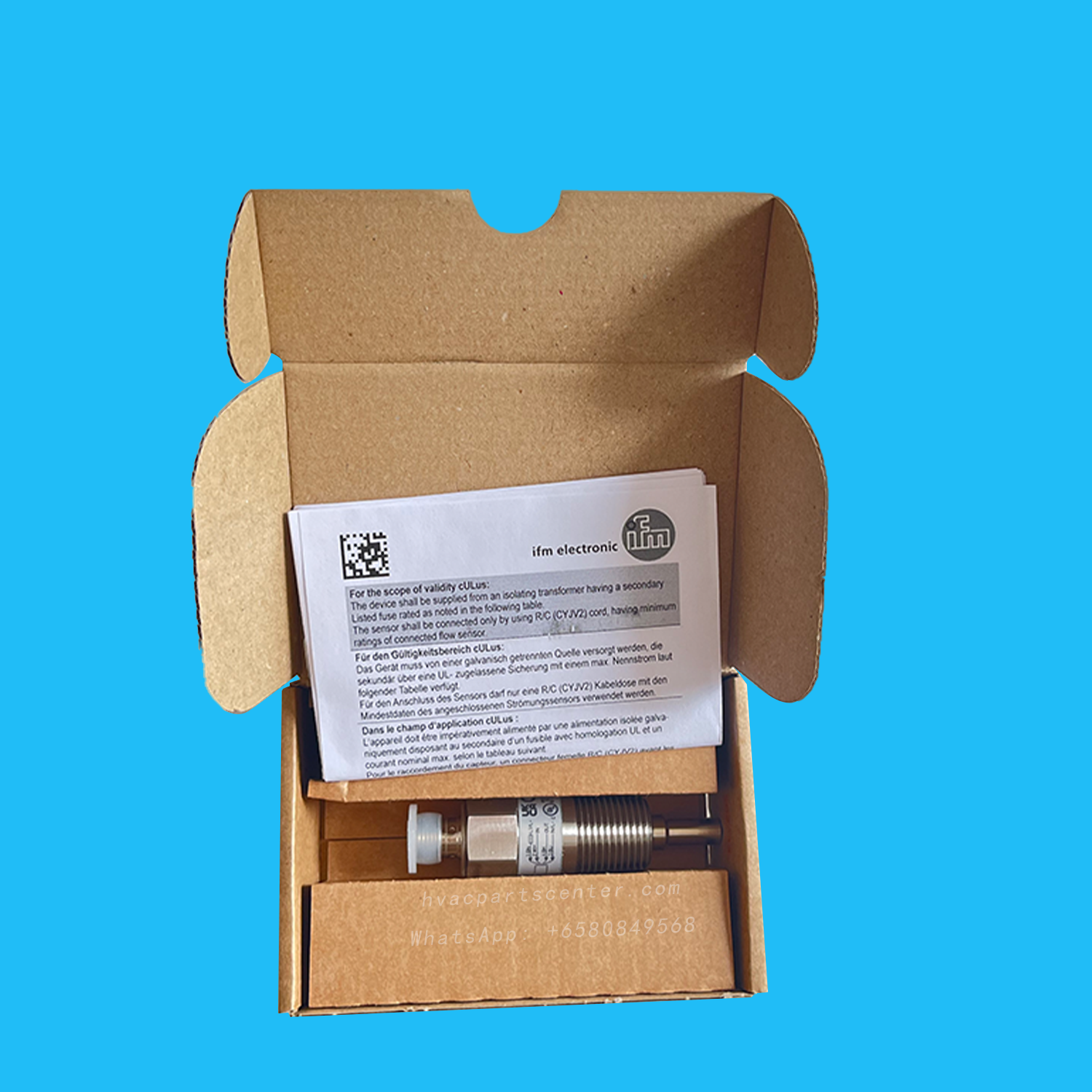 SC050R Electronic Flow Switch | 24V AC/DC | For HVAC & Industrial Fluid Monitoring