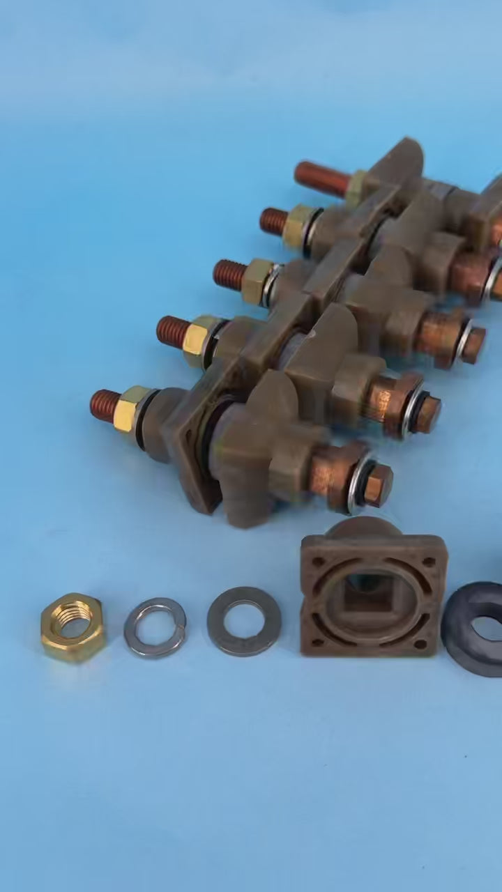 Carrier Screw Compressor Terminal Post | For 06N Compressor | Set of 6